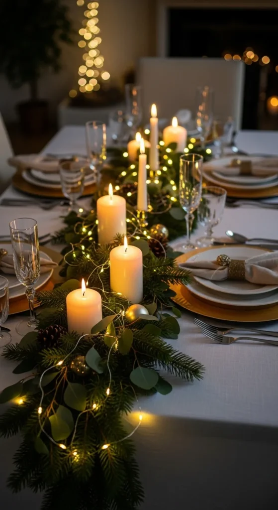 Soft Fairy Lights Woven Through Decor