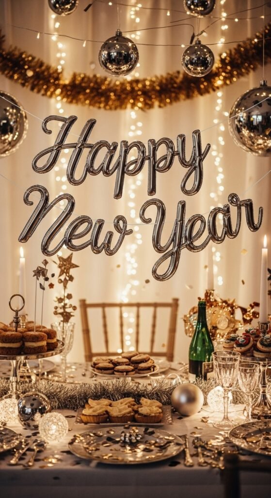 Sparkling New Year Banner