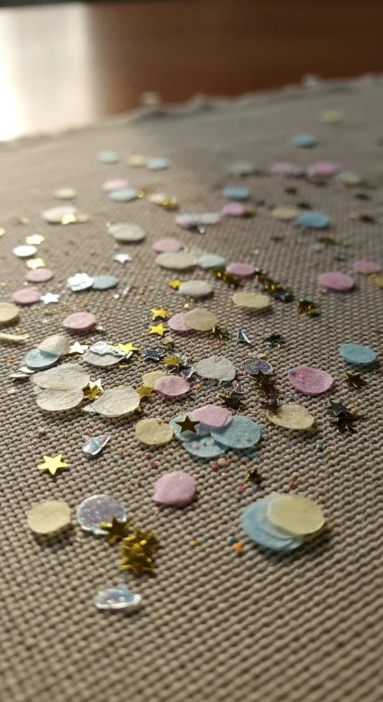 Subtle Table Confetti