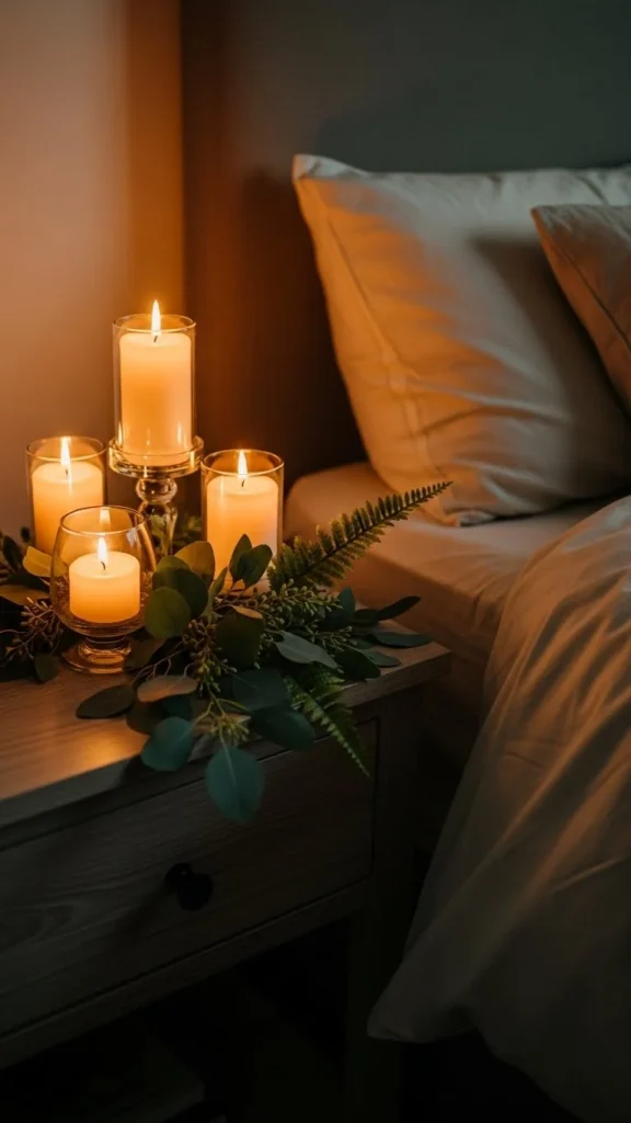 Use Candles for Warm, Flickering Light