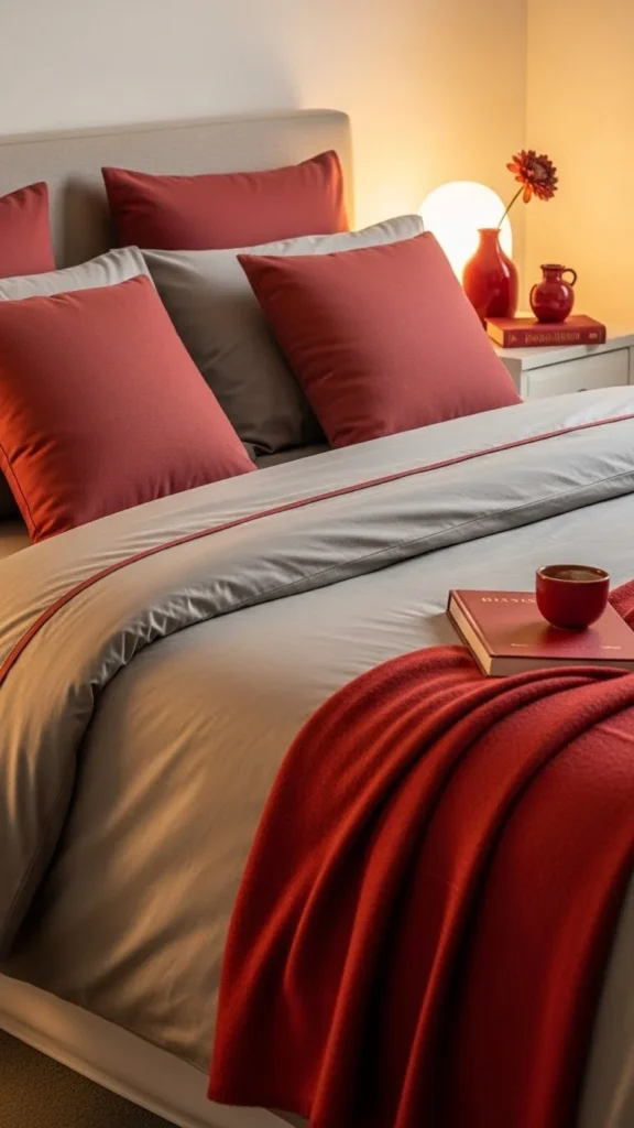 Use Red Accents for Classic Holiday Charm