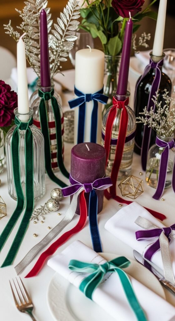 Velvet Ribbon Accents