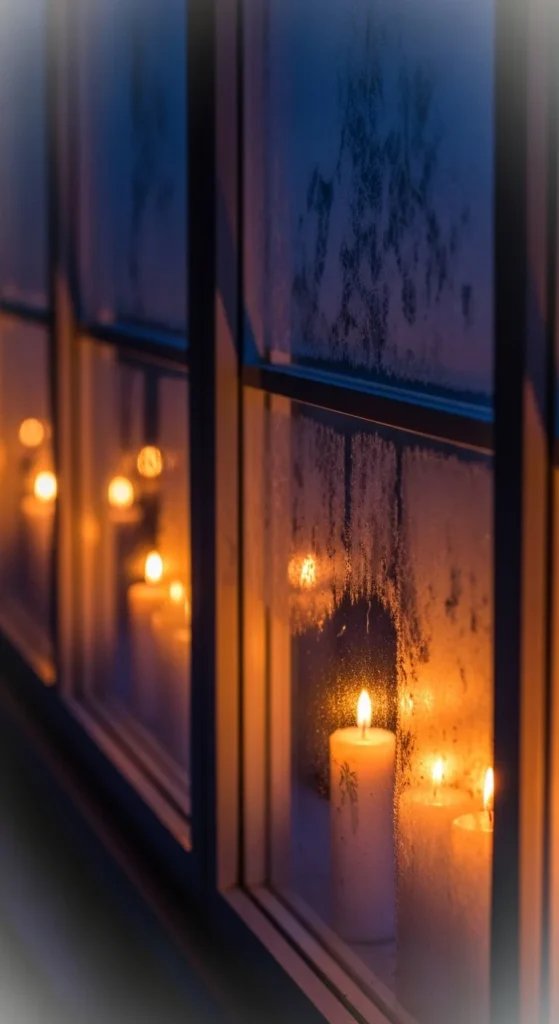Window Candle Lights for Soft Nighttime Glow