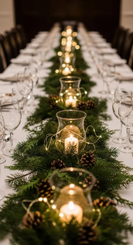 Winter Greenery Runner