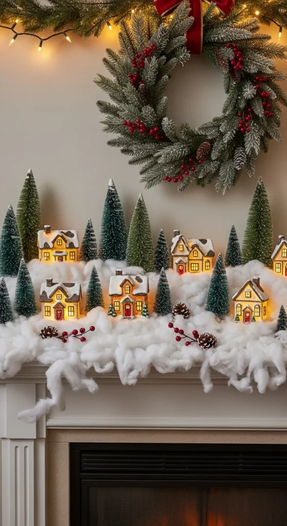 Winter Village Houses