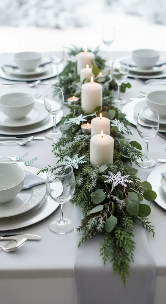 Winter White and Soft Silver