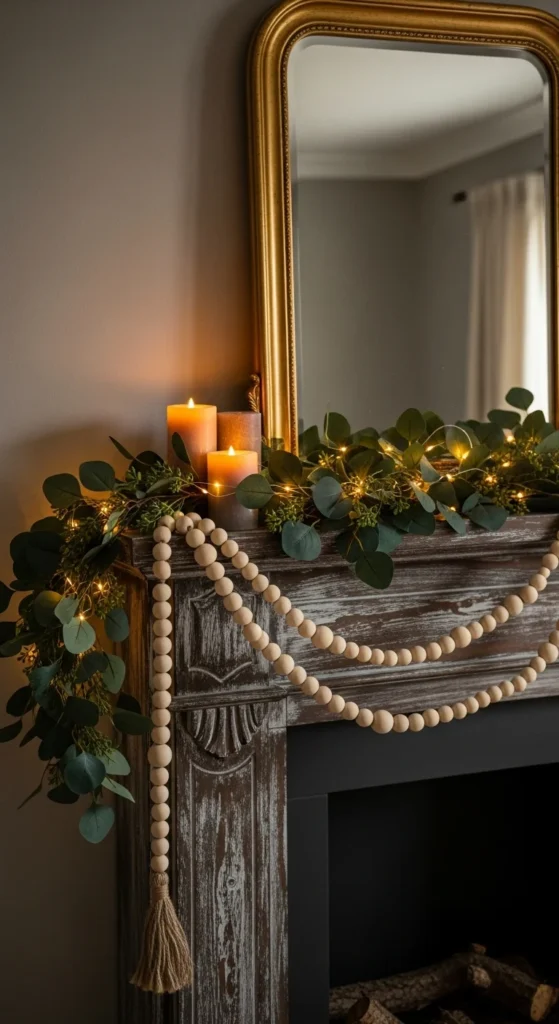 Wooden Bead Garland