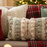 22 Cozy Christmas Pillow Decor Ideas That Add Instant Cheer