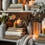 23 Aesthetic Winter Shelf Styling Ideas That Look Effortlessly Elegant