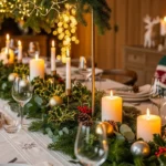 23 Eye-Catching Christmas Table Runners That Tie It All Together
