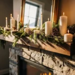 23 Stunning Winter Mantel Decor Ideas That Warm the Heart