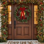 24 Unique Christmas Door Decor Ideas That Wow Your Neighbors