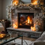 25 Chic Winter Fireplace Decor Ideas That Glow All Season