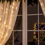 25 Creative Christmas Curtain Decor Ideas That Feel Magical