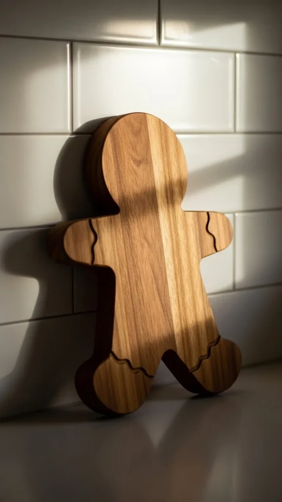 A Gingerbread-Style Cutting Board