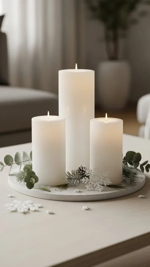 A Minimalist Candle Trio