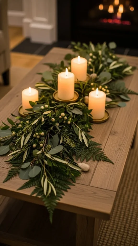 A Simple Greenery Garland