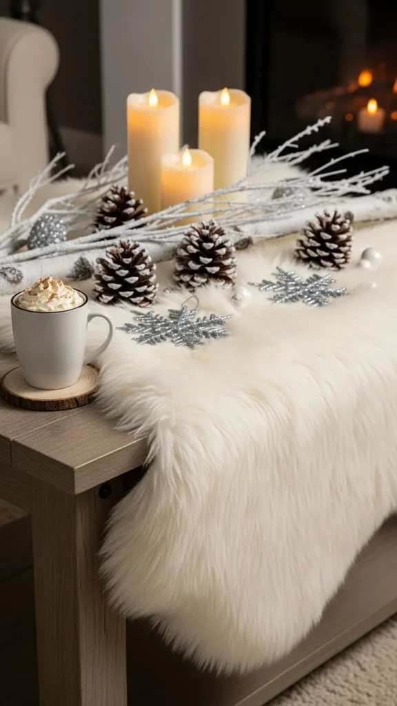 A Soft Faux Fur Accent