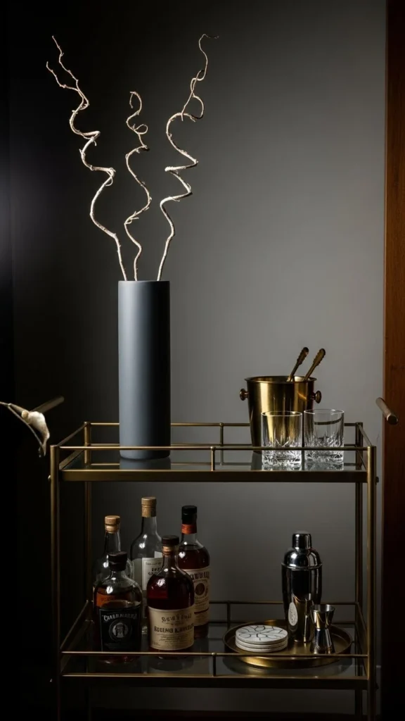 A Statement Vase as the Centerpiece