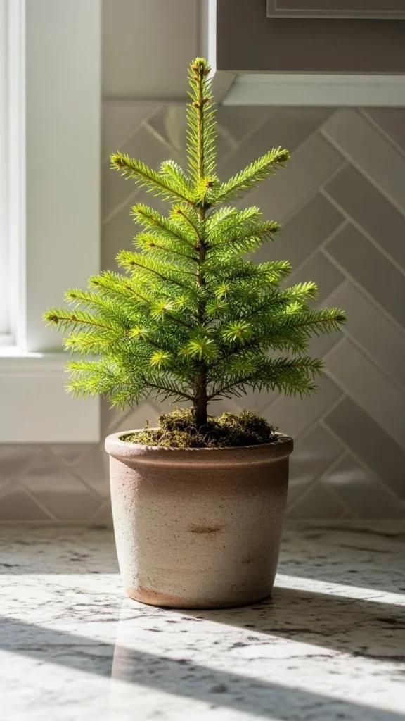 A Tiny Tree on the Counter