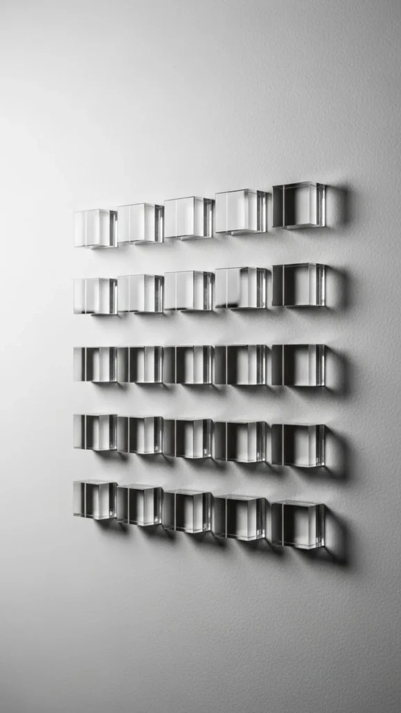 Acrylic Block Wall Grid