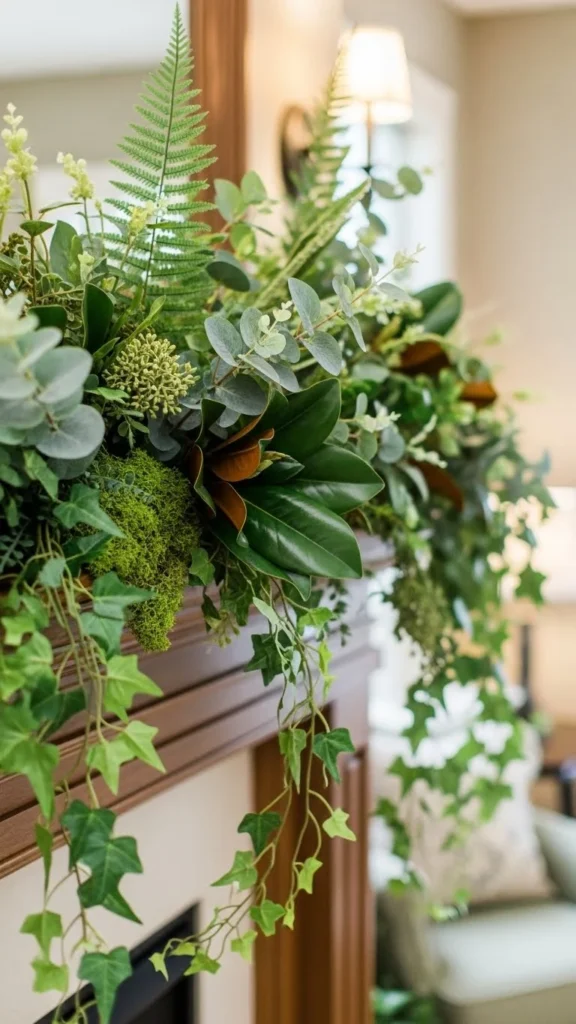 All-Green Mantel