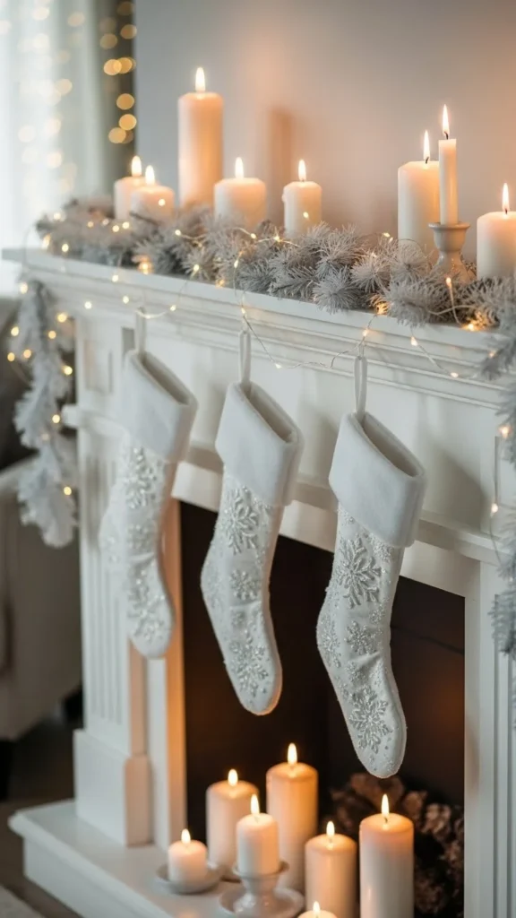 All-White Mantel