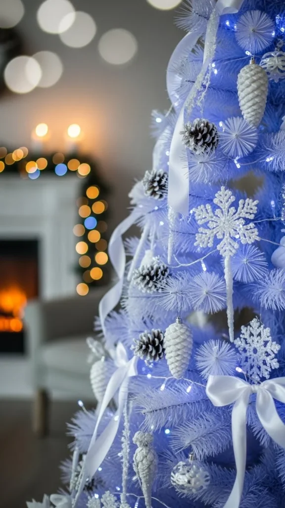 All-White Monochrome Tree