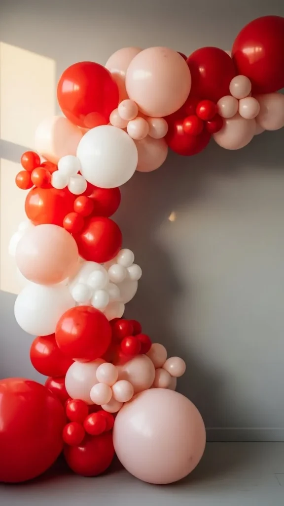 Balloon Cluster Arch