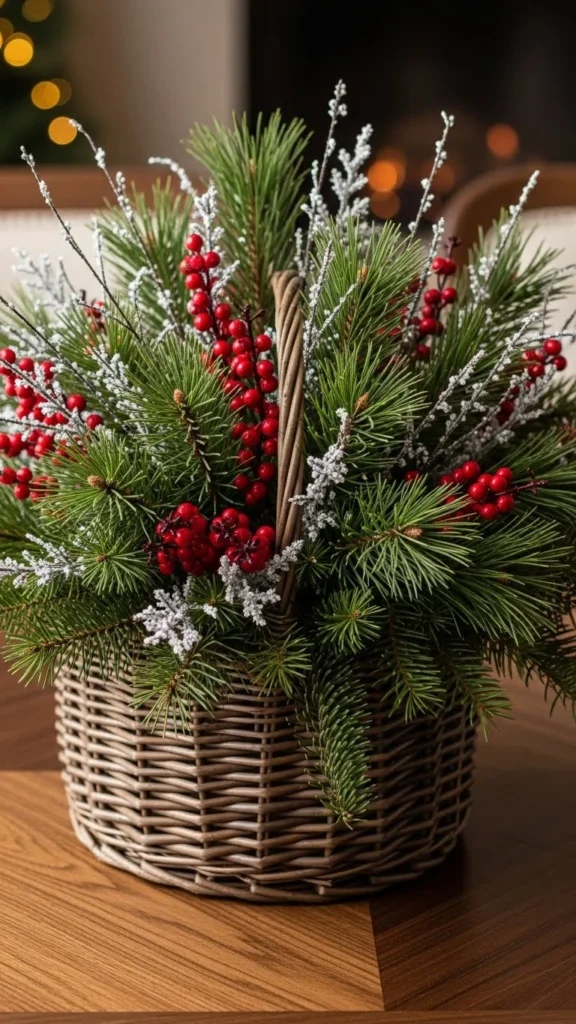 Basket of Winter Greens
