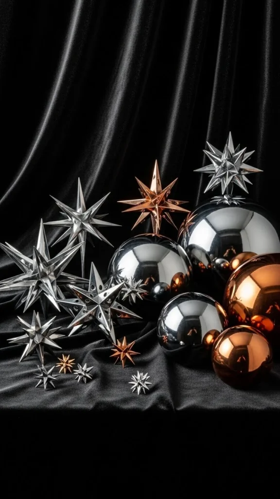 Black Velvet Backdrop with Bright Props