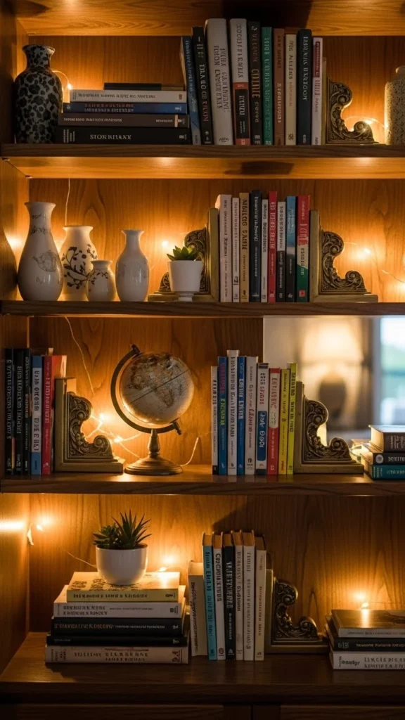 Bookshelf Glow Pockets