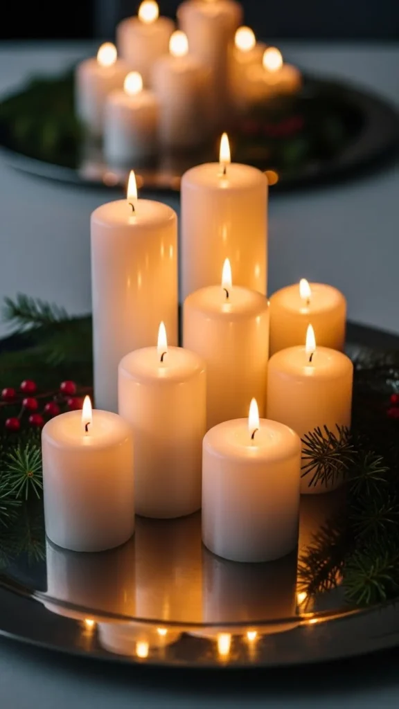 Candle Cluster Centerpiece