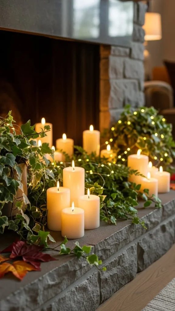 Candle Cluster Hearth