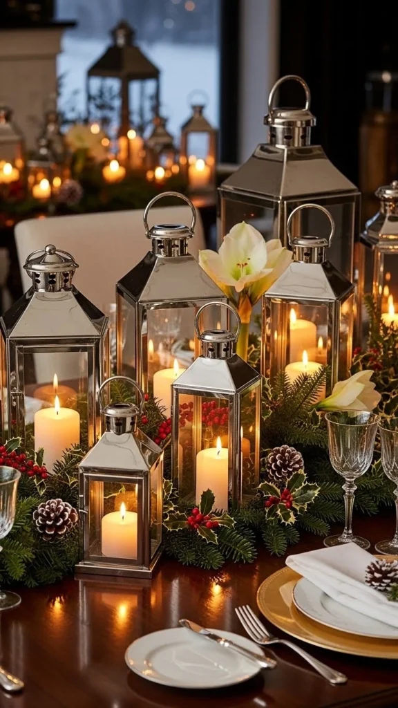 Candle-Lit Lantern Set