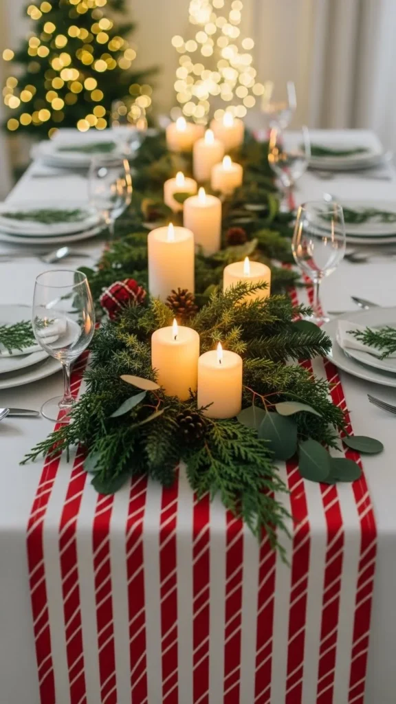 Candy Cane Stripe Runner