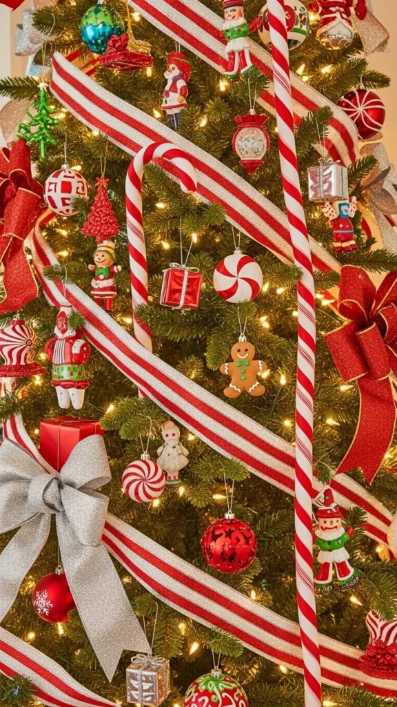 Candy Cane Stripe Tree