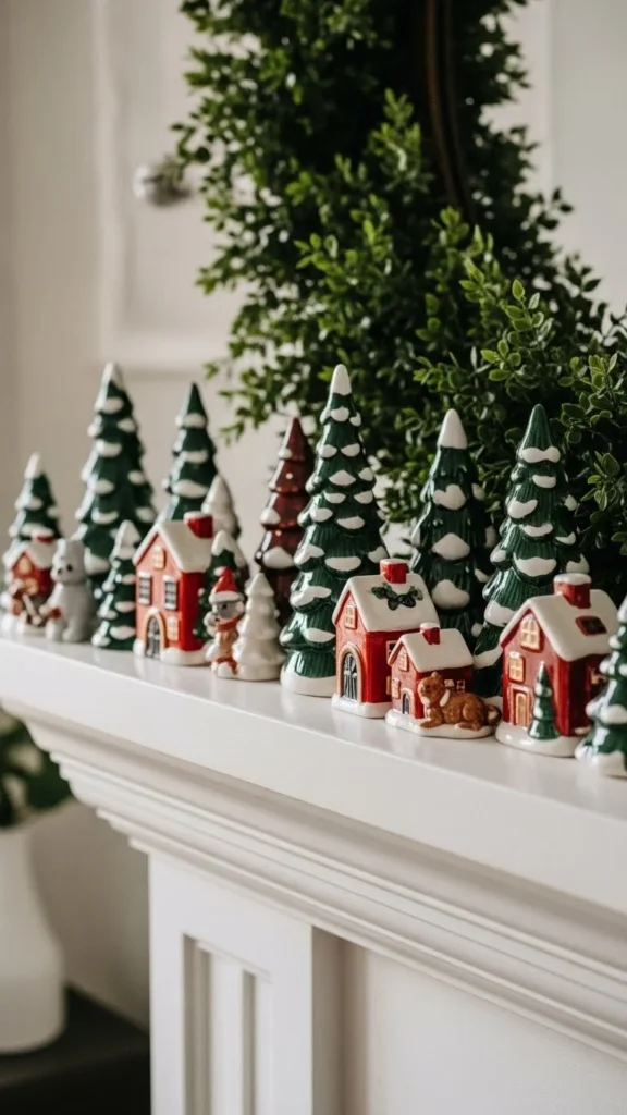 Ceramic Winter Figurines