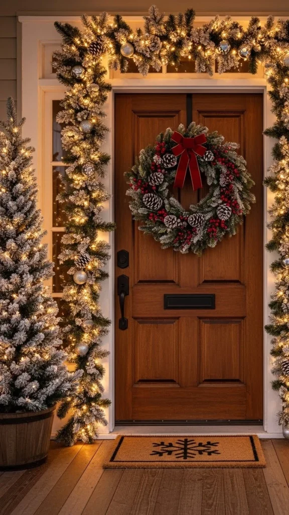 Christmas Door Decor