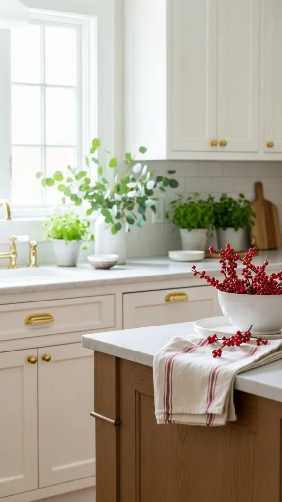 Christmas Kitchen Accents