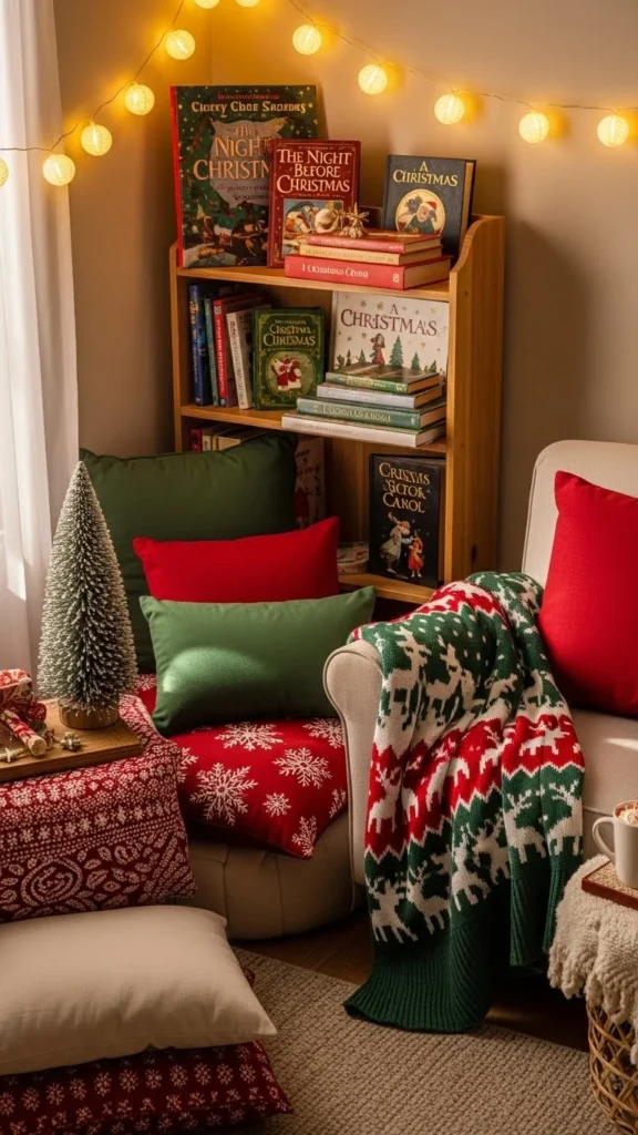 Christmas Reading Nook
