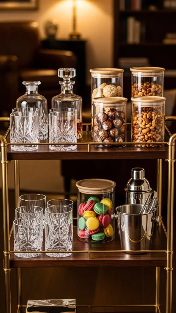 Clear Canisters for Snacks or Treats