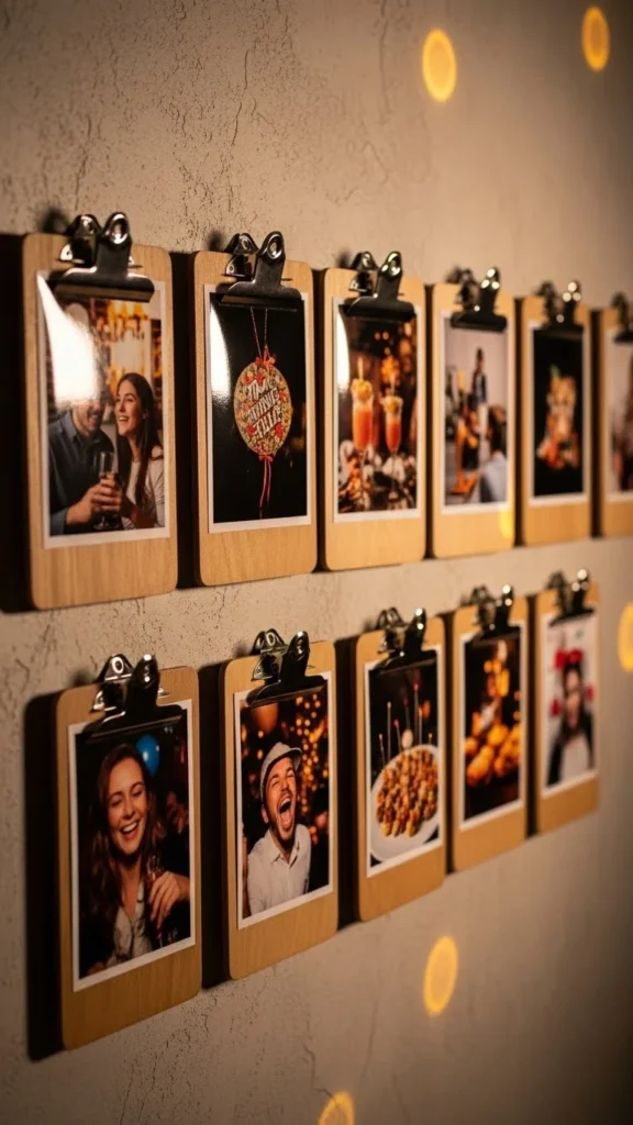 Clip-Board Display Wall