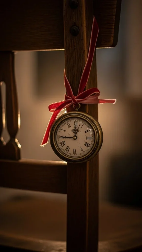 Clock Ornament Accent