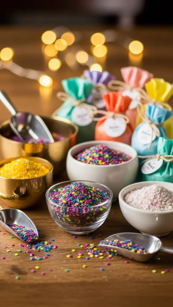 Confetti Toss Station