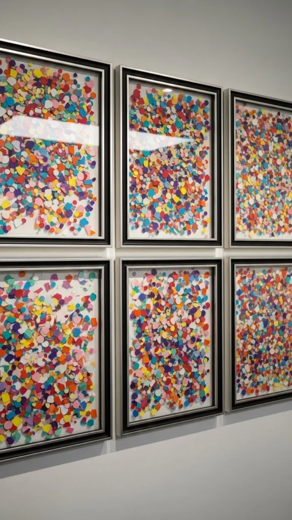 Confetti Wall Art Panels