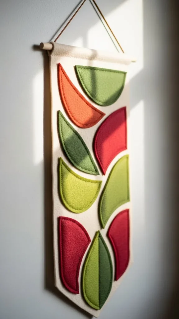 Cozy Felt Christmas Banner