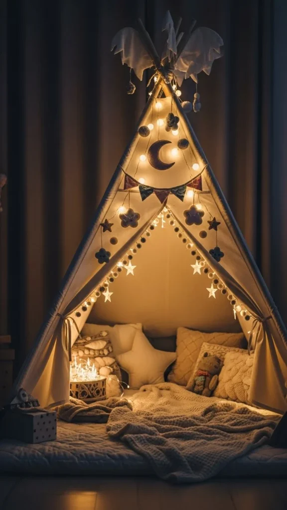 Cozy Holiday Tent or Teepee