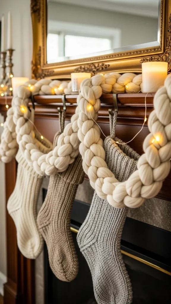 Cozy Knit Mantel
