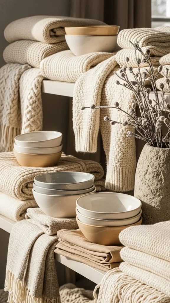 Cozy Neutrals with Soft Textures